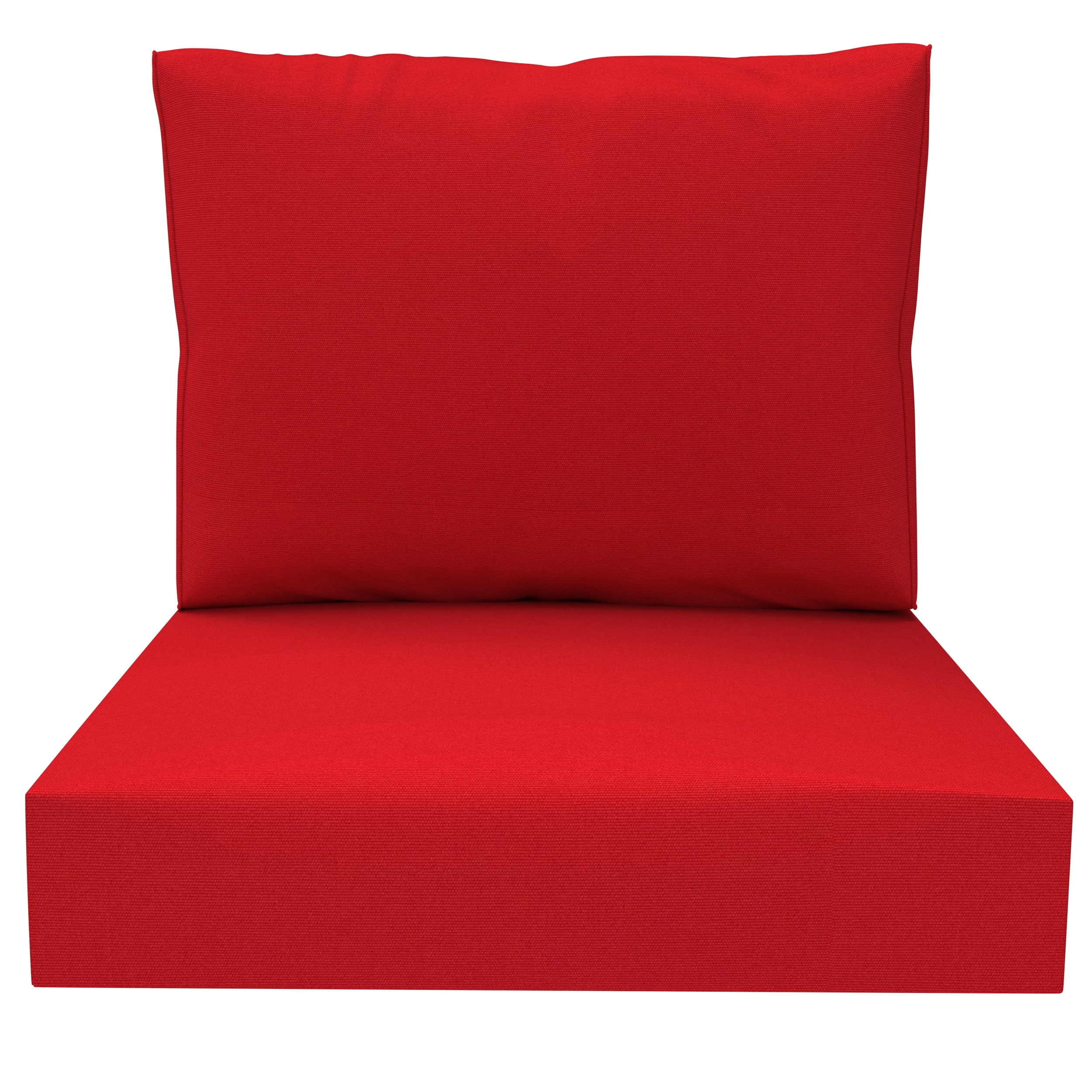 Covers&All Outdoor Sunbrella Deep Seat Cushion Set, Water, UV & Fade Resistant Patio Chair Cushions, High-Density 5" Thick Seat & Back Cushions for Outdoor Furniture