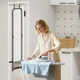 thumbnail image 2 of Costway Space-Saving Over the Door Ironing Board with  Iron Holder & Cotton Cover Gray Gray, 2 of 10