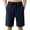 Navy&090305R, variant on Fabrcox M-5XL Linen Men Shorts Summer Mens Beach Shorts Drawstring Big and Tall Sports Hiking Mens Gym Shorts with Pockets