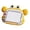 Yellow-YE Home Decor, variant on karymi Cartoons Crab Magnetic Color Graffiti Sketchpad, Writing and Drawing Board, Plastic 13.78x10.24x1.18in, Reusable Educational Gift Ideas