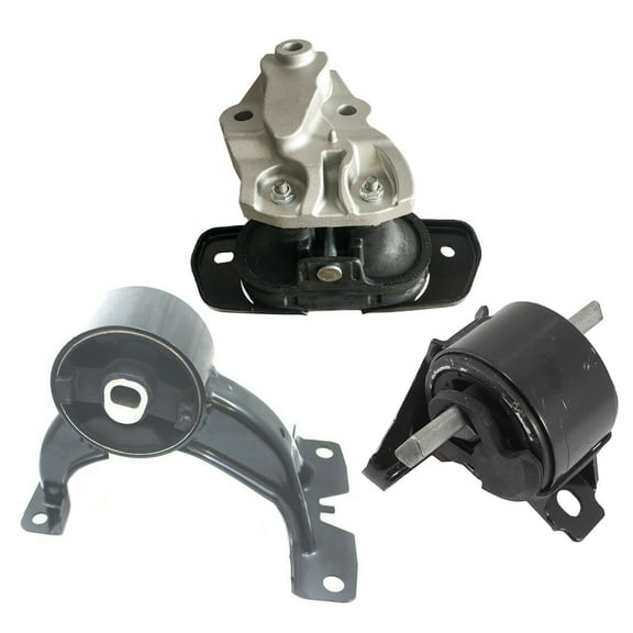 CF Advance Compatible with 11-14 Chrysler 200 Dodge Avenger Journey 3.6L V6 Engine Motor Mount Set of 3PCS A5534 A5551 A5632 2011 2012 2013 2014