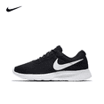 thumbnail image 3 of Zapatillas deportivas Nike Tanjun de corte bajo para hombre, color blanco y negro, material reciclable, 3 of 5