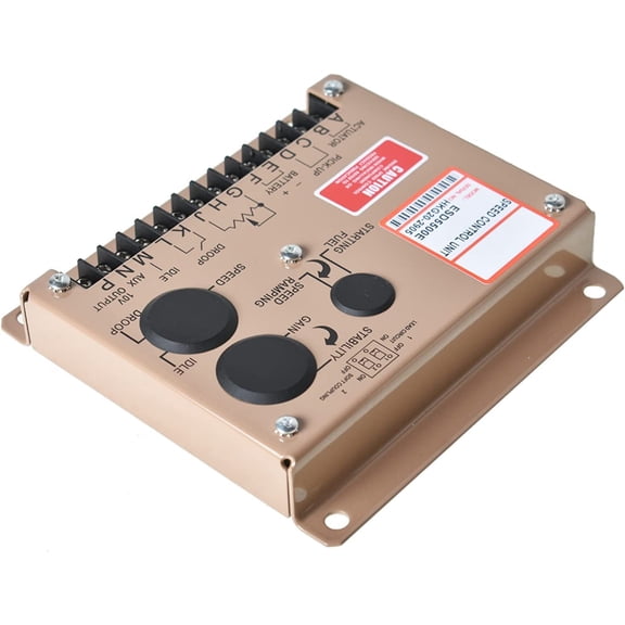 waltyotur Generator Regulator Controller ESD5500E Generator Controlle Genset Parts Electronic Engine Speed Governor