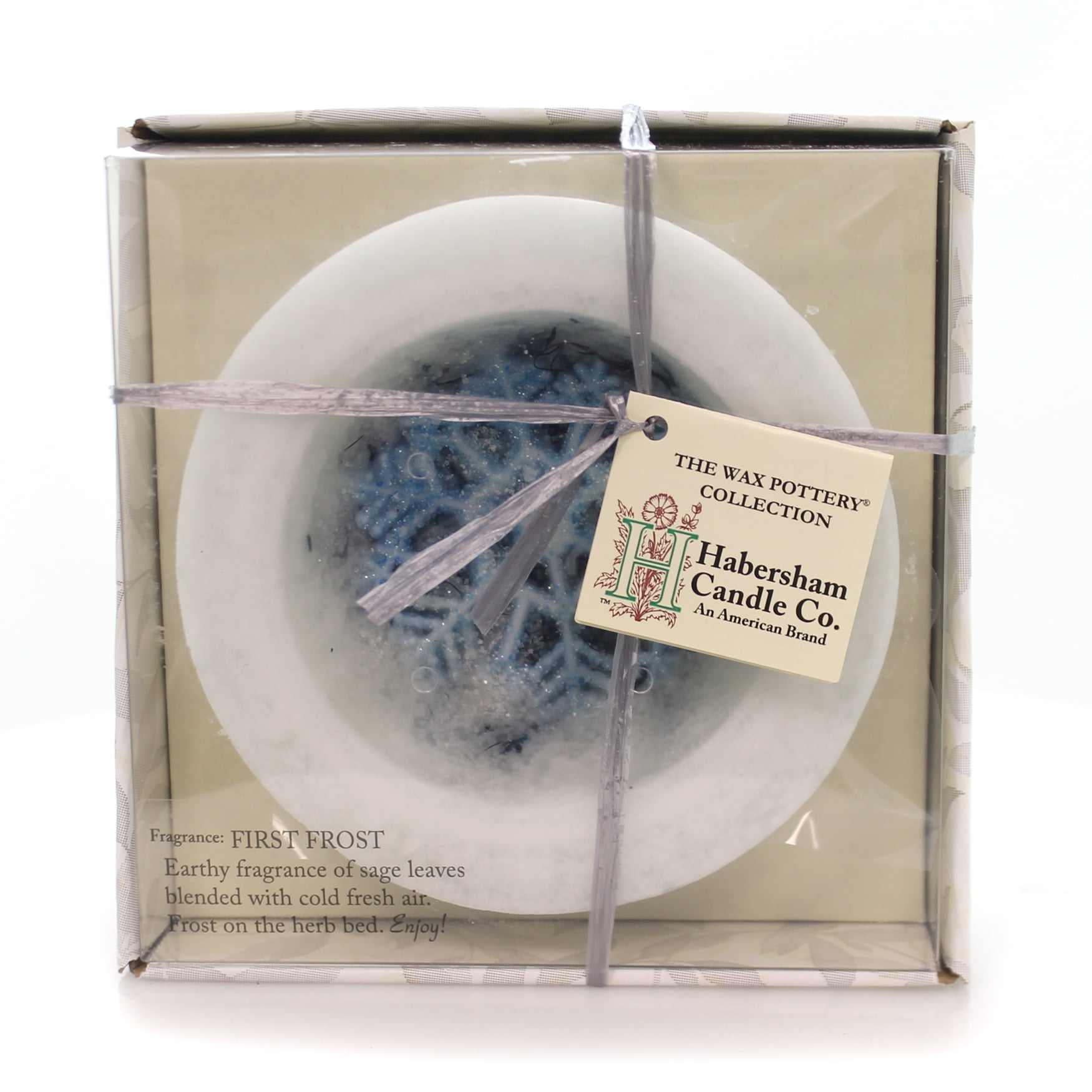 Habersham Candles FIRST FROST PERSONAL VESSEL Flameless Fragrance Wax