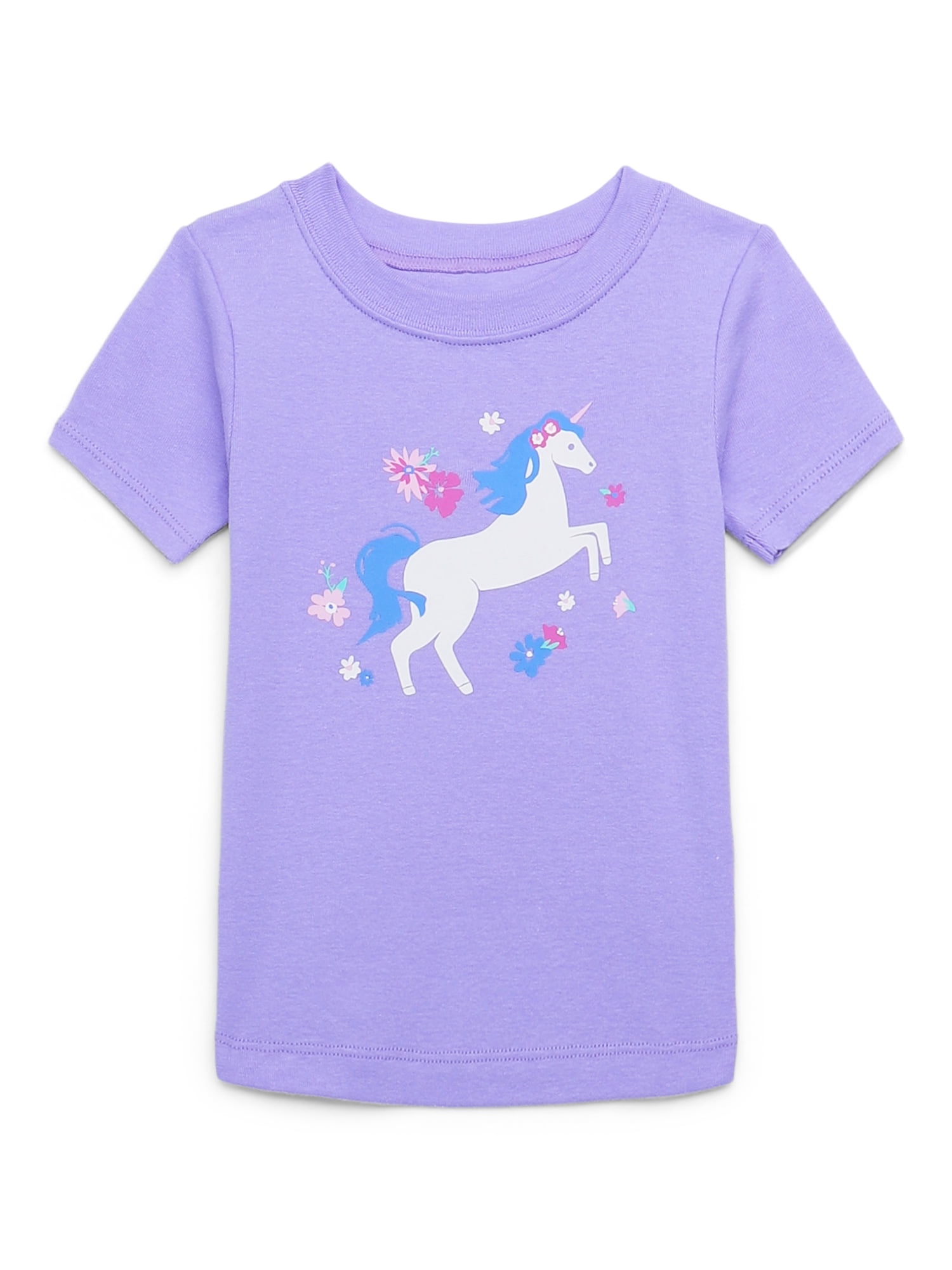 Wonder Nation Toddler Short and Long Sleeve Cotton Pajama Set, 3-Piece, Sizes 12M-5T
