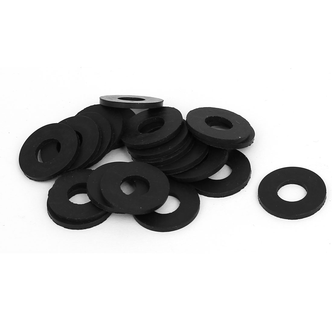 18mm OD ORing Hose Gasket Flat Rubber Washer Lot for Faucet Grommet
