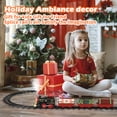 thumbnail image 4 of Zacro Electric Train Set for Kids, Train Toys with Steam Engine, Lights & Sound, Cargo Car and Long Track, Christmas Train Toys Gifts for Toddler Boys Girls 3 4 5 6 7 8 Year, 4 of 9