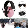 thumbnail image 2 of Noise Cancelling Headphones Kids Ear Defenders Adjustable Soft Children Ears Protectors Noise Reduction Ear Muffs Pink, 2 of 5