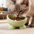 thumbnail image 4 of Grand Bol pour Chat Bol Alimentaire en Céramique Bol Bol Bol pour Chat Bol pour Chat Bol en Céramique Bol à Col Haut Bol de Riz pour Chat Bol Bol Bol Bol de Riz, 4 of 5