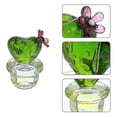 thumbnail image 3 of 1pc Glass Ornament Desktop Craft Adornment Creative Cactus Adornment For Home, 3 of 3
