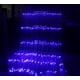 thumbnail image 3 of Cortina de luces de hadas, decoración navideña tipo cascada para interiores y exteriores, cadena de luces impermeable de alto brillo para bodas, dormitorios y Acción de Gracias. Color: 3 m x 2 m (blan, 3 of 5