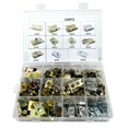 thumbnail image 2 of 160Pcs U Type Vis de Retenue Clip, Vis de Corps d'Aile de Voiture, Clip de Fixation en Métal en Forme de U, Fixation de Couvercle de Roue, 2 of 5