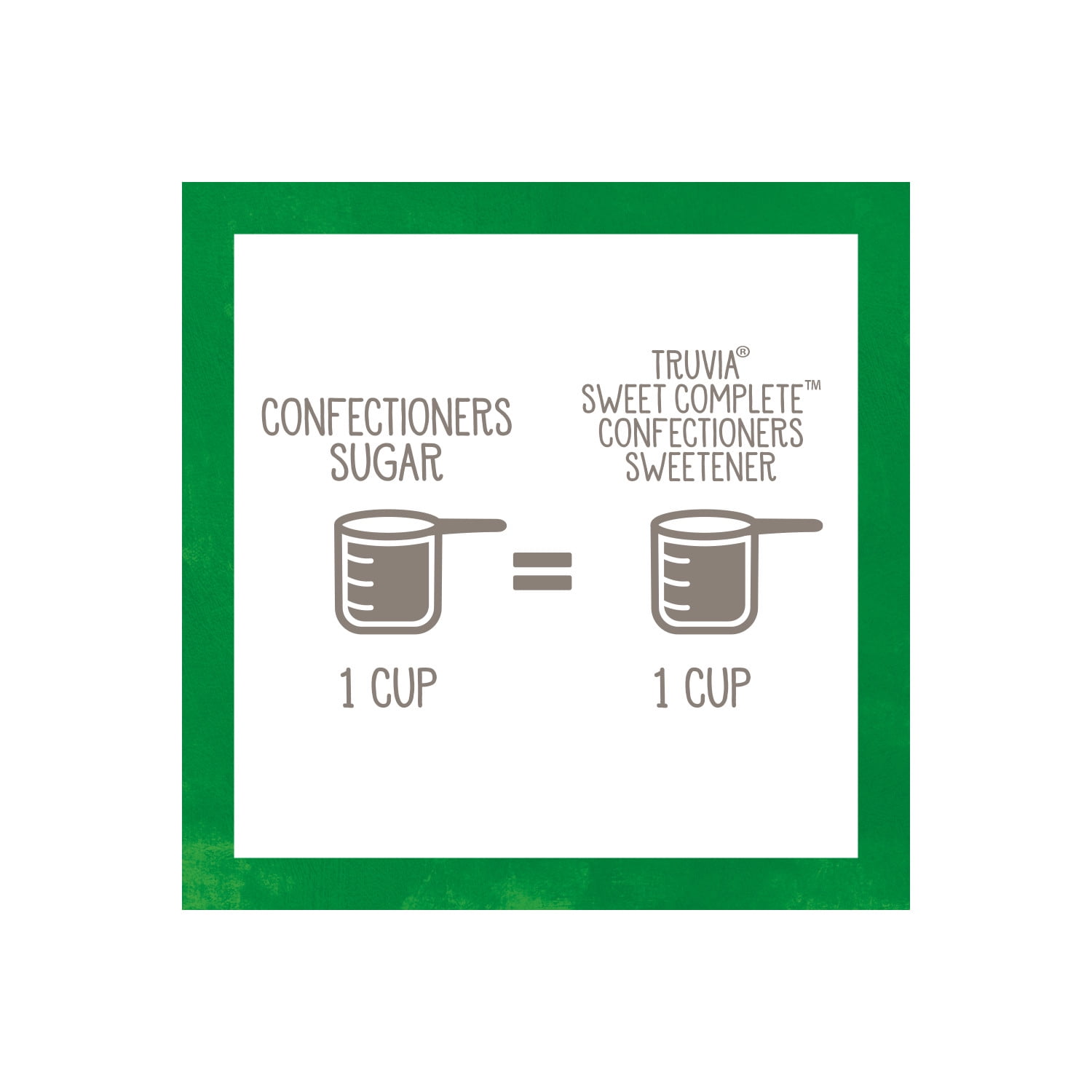 (2 pack) Truvia Sweet Complete Confectioners, Powdered Stevia Leaf Sweetener with Zero Calories, 12oz Bag
