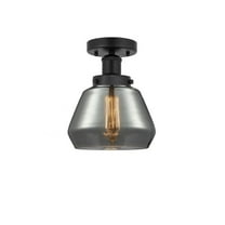 Innovations Lighting - Fulton - 1 Light Semi-Flush Mount In Industrial