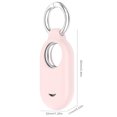 thumbnail image 4 of Funda Silicona Antigolpes Con Llavero para Galaxy SmartTag 2 () Rosa, 4 of 8