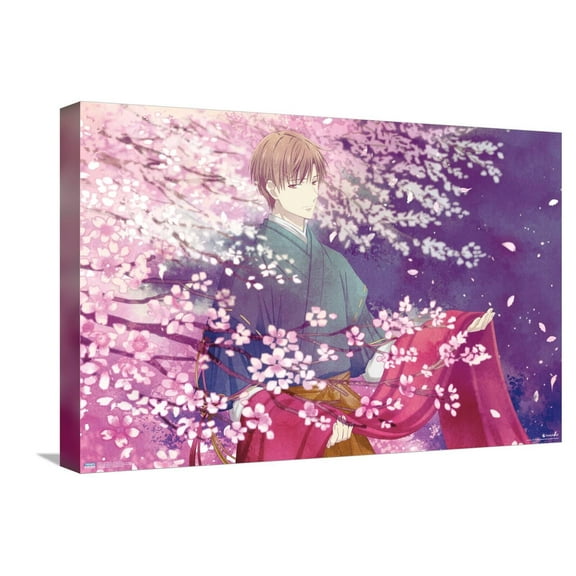 Fruits Basket - Kureno Soma Canvas Wall Poster, 14.725" x 22.375"