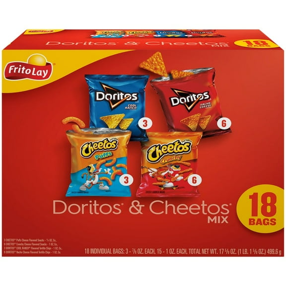 Frito Lay Doritos & Cheetos Mix
