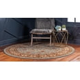 thumbnail image 3 of Rugs.com Aditi Collection Rug – 6' Round Light Blue Low Rug Perfect For Kitchens, Dining Rooms, 3 of 9