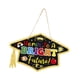 thumbnail image 2 of Kindergarten Felicitaciones de la fiesta Graduación de graduación Decoración Artes de arte Fotographic Prop Novelty colgando placa para el aula, 2 of 8