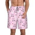 thumbnail image 1 of Balery Rabbit Face Traje de Baño Estilo Hawaiano para Hombre, Shorts de Secado Rápido con Bolsillos-Medium, 1 of 6