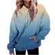 thumbnail image 2 of Ailaofu Hoodies for Women Tie Dye Oversized Sweatshirt Plus Size Loose Fit Cute Hoodie Drawstring Fall Pullover with Pocket, 2 of 4