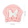 thumbnail image 4 of Gorro secador de pelo para mujer, toalla de microfibra para el cabello con rápida absorción y secado rápido., 4 of 5