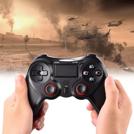 PC PS4-5 Gaming Controller, Wireless 2.4G Gamepads with ...