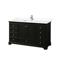 thumbnail image 3 of Wyndham Collection Wcs202060s-Vca-Mxx Deborah 60" Free Standing Single Basin Vanity Set -, 3 of 7