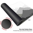 thumbnail image 4 of Mountains Morning Haze, Black and White Large Mouse Pads, Anti-Slip Rubber Base XXL Mouse Pad for Full Desk, 4 of 6
