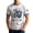 A#Blue429, variant on Men's Munich City Vintage Graphic T-Shirt Rib Trim Short Sleeve Bavarian Holiday Tops