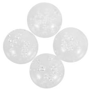 HOMEMAXS 4 Pcs Perspex Water Feature Fountain Bubble DIY Decor