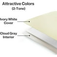 thumbnail image 2 of BAN Small Photo Album 5x7 (Ivory), 2-Pack Plastic Photo Book, 24 Pockets Show 48 Pictures, Mini Picture Binder with Customizable Album Cover, 5 x 7 Clear Sleeves, 2 of 16