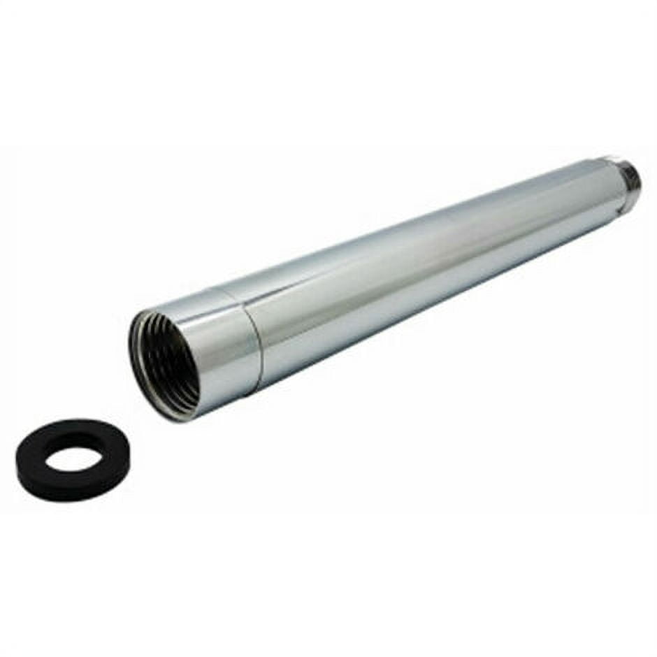 Adjustable Shower Head Extension Arm - Brushed Nickel Finish, Extends & Angles For Custom Shower Height