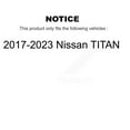 thumbnail image 2 of SIM Rear Semi-Metallic Disc Brake Pads SIM-2032 for Car 2017-2023 Nissan TITAN, 2 of 8