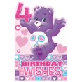 thumbnail image 1 of Care Bears Carte de Vœux pour 4e Anniversaire, 1 of 1