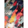 thumbnail image 2 of nuLOOM Beth Modern Abstract Shag Area Rug, 6' 7" x 9', Multi, 2 of 4