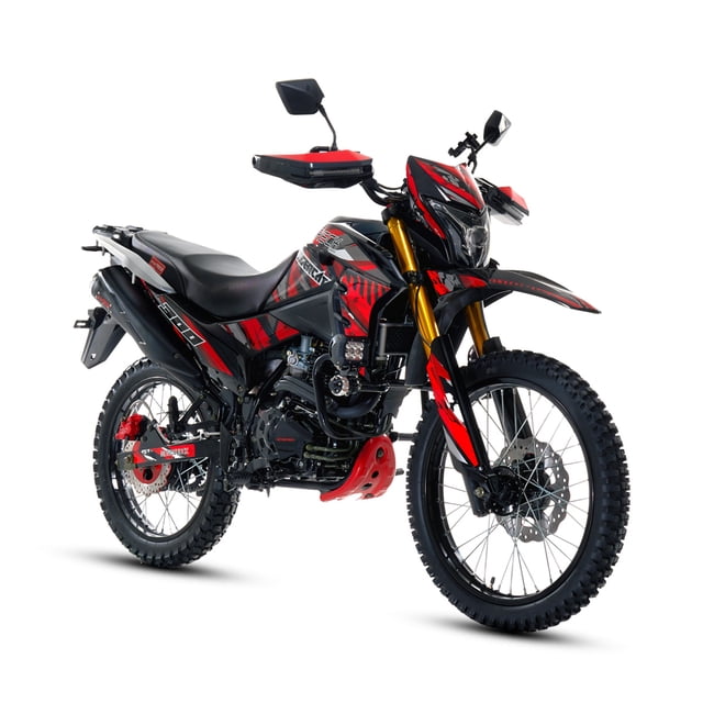 Motocicleta Doble Proposito TRECK TIGERCAT 300 2026 Rojo/Negro