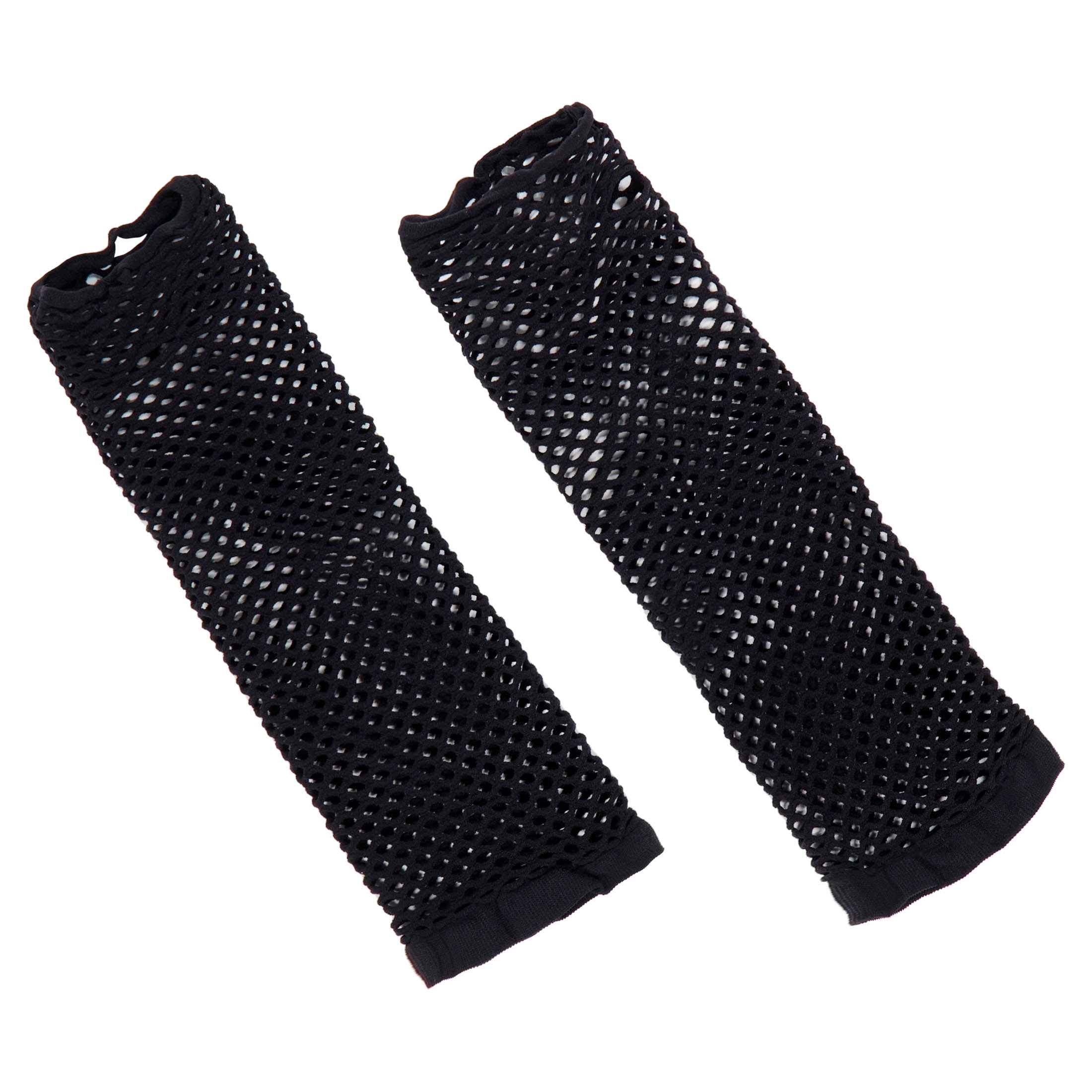 Triangle Net Gloves Costume Accessory for Adults, Black, Halloween by Way To Celebrate