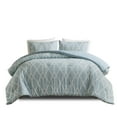 thumbnail image 1 of Beautyrest Reversible 3pc Comforter Set + Bonus Duffle Storage Bag, 1 of 11