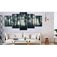 thumbnail image 2 of Tiptophomedecor Stretched Canvas Landscape Art - Dark Forest 5 Piece - Stretched & Framed Ready To Hang Art, 2 of 4