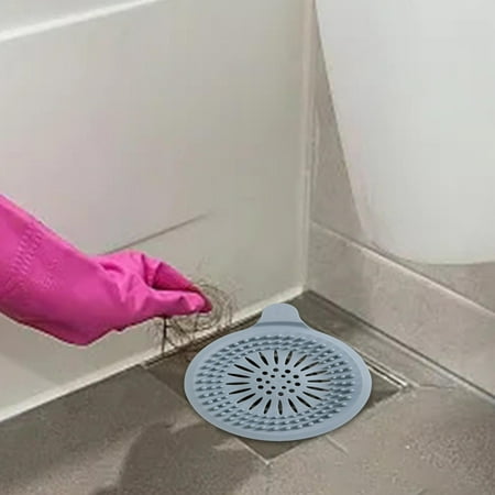 

Bathtub Stopper Multipurpose Durable Drain Plug for Laundry Kitchen Bathroom light blue