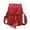 Red, variant on ‌Yatlte 8.26" Small Leather Crossbody Bag - RFID Blocking Phone Purse with 6 Card Slots, Mini Shoulder Wallet for Concerts/Travel‌