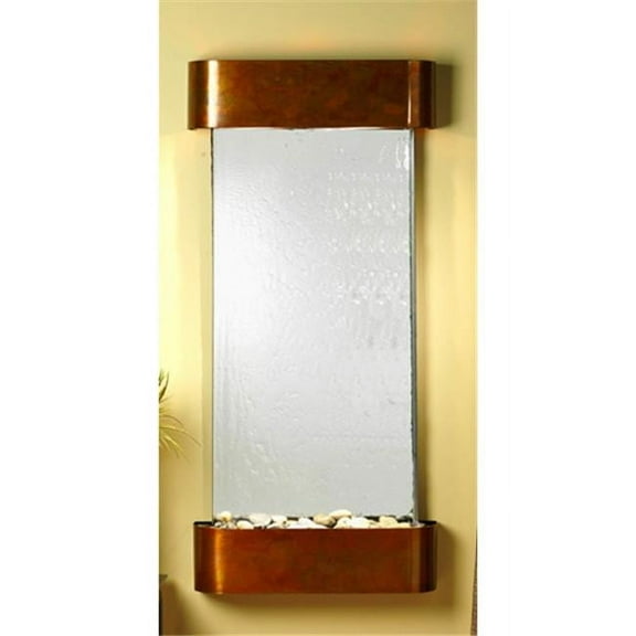 Adagio CSR1040 Cascade Springs - Silver Mirror Wall Fountain