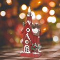 thumbnail image 4 of Casa Navidad Luces LED Escena de de Invierno Paisaje Estilo B 15x11x40cm Gloria Casa de pueblo, 4 of 9