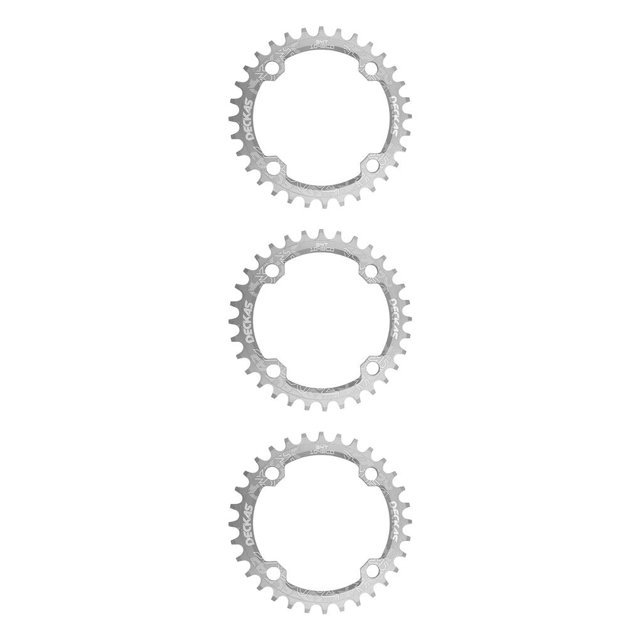 Soidarity Bielas de bicicleta disco de 104BCD 32T bicicletas de montaña de carretera encadenamiento de aluminio piezas de repuesto de Type1 NO1