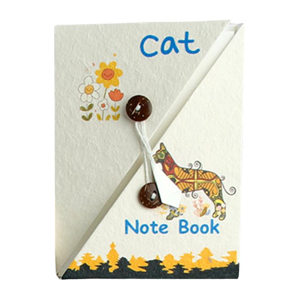Regalos de regalos de regalos de revista Regalos de dibujos animados para hombres y mujeres Libro de horario de cuaderno Gato