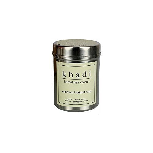 Khadi Natural Ayurvedic Herbal Hair color Nut Brown / Natural Hazel (150 g)  | Walmart Canada