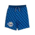 thumbnail image 4 of Hot Wheels Ringer T-Shirt, French Terry Shorts and Hat 3 Piece Outfit Set Toddler to Big Kid, 4 of 5