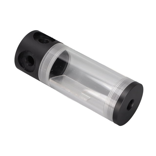 DEPÓSITO DE ENFRIAMIENTO DE AGUA DE COMPUTADORA, DEPÓSITO DE ENFRIAMIENTO DE AGUA MATERIAL DE POME DE 50 MM/2.0IN DIÁMOTRO DISIPACIÓN DE CALOR RÁPIDO G1/4 HILO PARA OFICINA