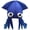 Blue, variant on vlrwzc Handmade Squid Hat Cartoon Octopus Hat Happy Birthday Party Octopus Hats Funny Hat for Party Decoration